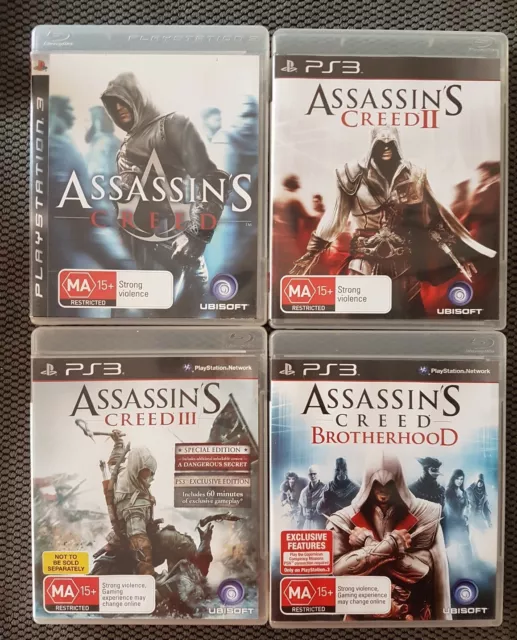 Assassin's Creed 1 & 2 Game of the Year Bundle Double Pack Playstation 3 PS3