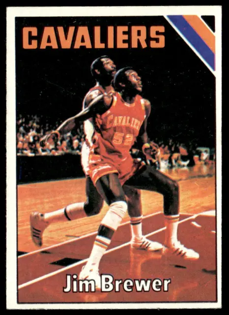 1975 Topps #46 Jim Brewer   Basketball Cleveland Cavaliers