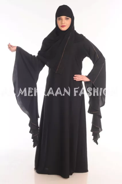 Abaya Hijab Turkish Muslim Abaya Design Dress Cream Color Dubai