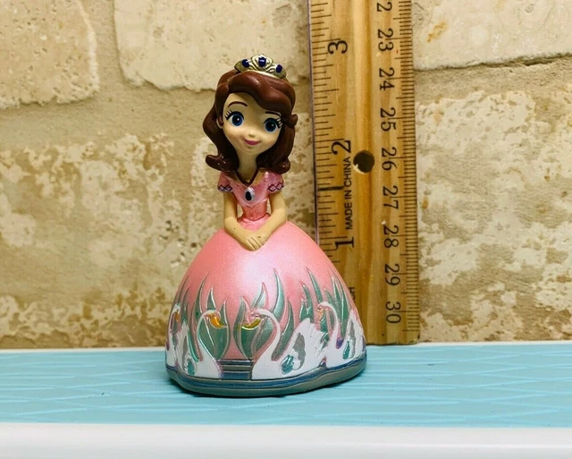 12 Figurines Sofia La Première - Décoration Gâteau, Princesse Sophia - Pour Anniversaire Enfant