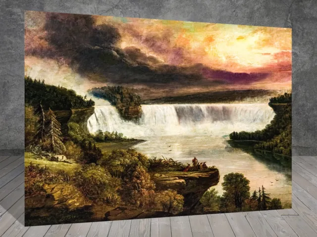 Frederic Church Niagara Falls Landscape CANVAS PAINTING ART PRINT 358