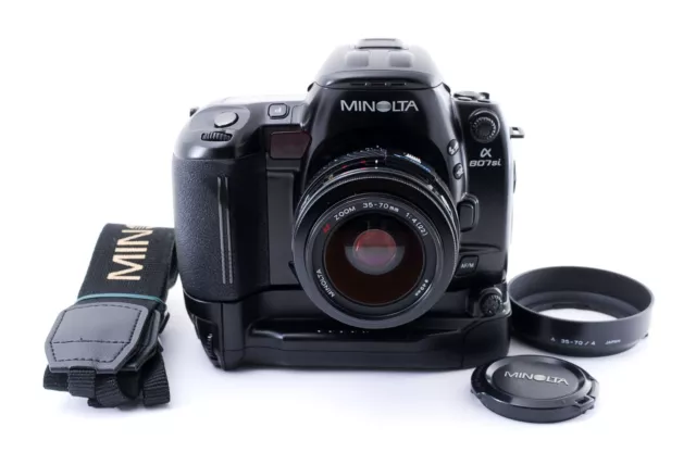 [MINT] Minolta Alpha 807si 35mm Film Camera w/ 35-70mm f/4 Lens Japan #M2706