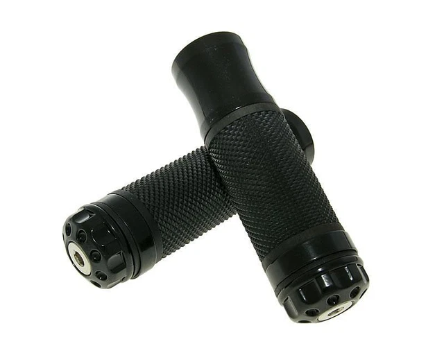 Poignées de guidon Kyoto CNC noir [Ø 22mm]