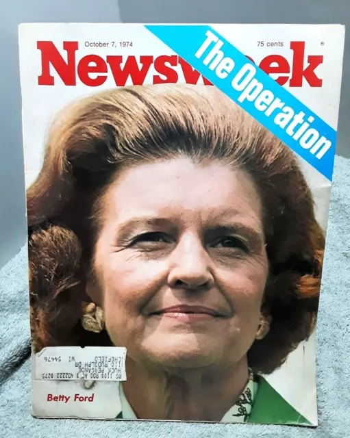 Newsweek October 1974 Betty Ford Valerie Harper Mary Tyler Moore