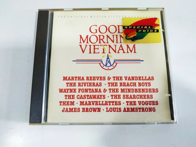 GOOD MORNING VIETNAM Beach Boys Louis Armstrong Soundtrack 1988 - CD ...