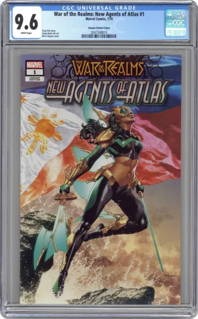 War of the Realms New Agents of Atlas #1 Suayan Odyssey CGC 9.6 2019 2047349015