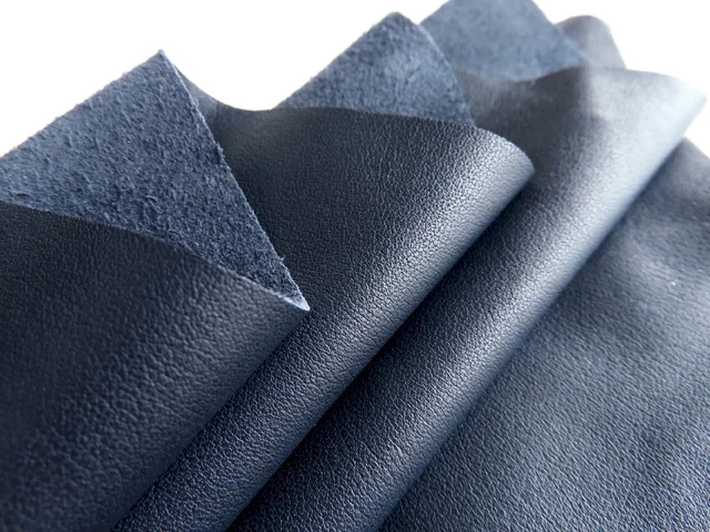 Lederhaut BLAU Vintage 165x75 1,0mm Oberleder Blankleder Fell LARP Rind Rüstung