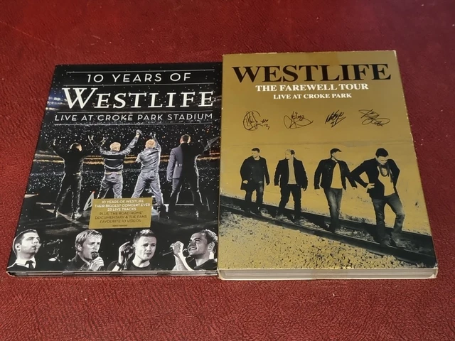 WESTLIFE: 10 YEARS of Westlife - Live at Croke Park Stadium DVD