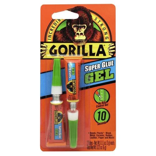 GORILLA SUPERGLUE GEL2PK. Huge Saving