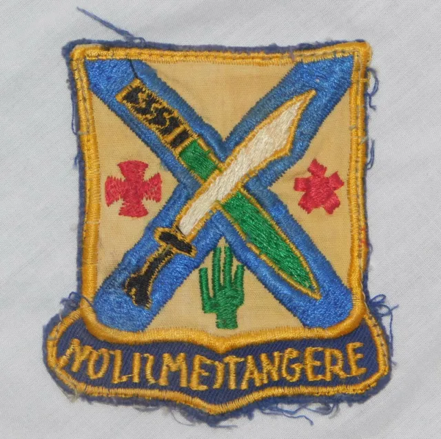 Vietnam US ARMY 2nd INFANTRY REGIMENT Pocket PATCH Theater Made HAND MADE