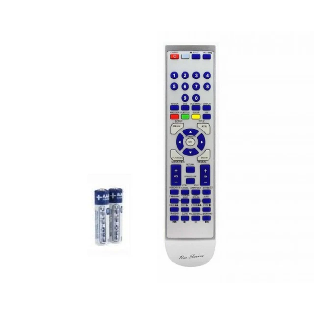 REPLACEMENT DEDICATED REMOTE Control For BUSH TV/DVD 14TVDVR1,BTV183DVD