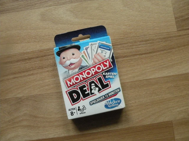 Monopoly Deal Kartenspiel Von Hasbro – Schnelle Version Für 2-5 Spieler Ab 8 Jahren