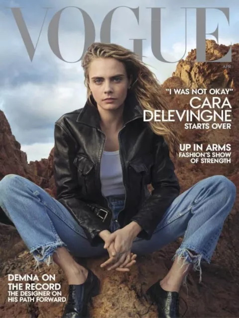 Vogue USA Revue, Cara Delevingne, Kendall Jenner, Sam Mendes, Avril 2023