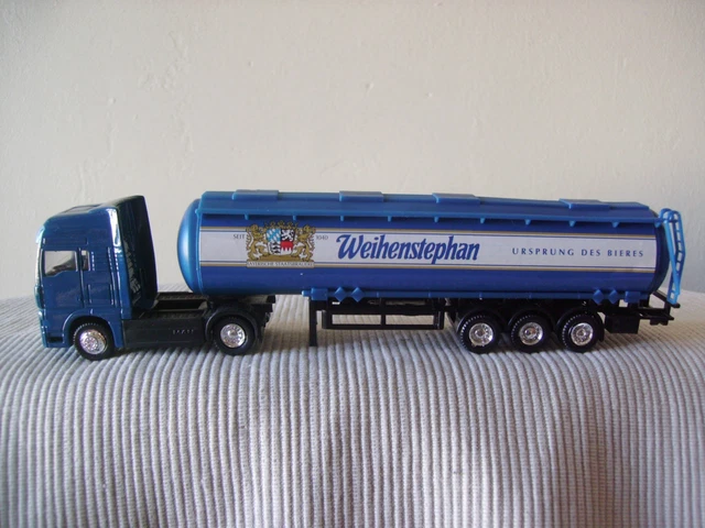 Camion Publicitaire Gerolsteiner HO 1/87 - Marque MAN, Occasion En Très Bel état