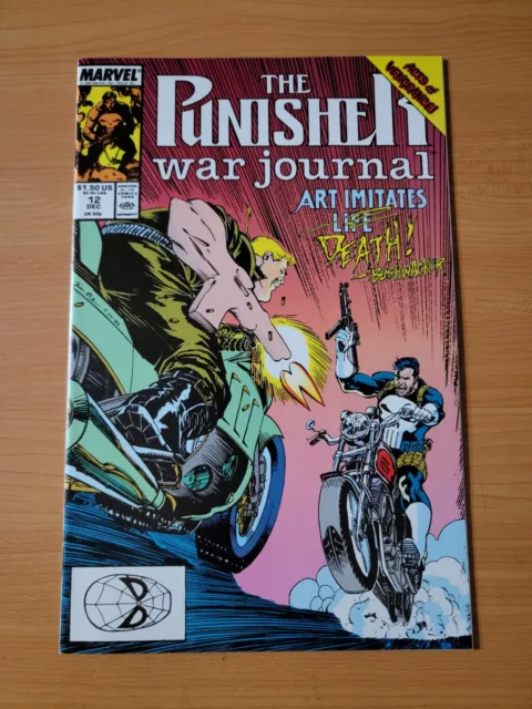 Punisher War Journal #12 Direct Market Edition ~ NEAR MINT NM ~ 1989 Marvel