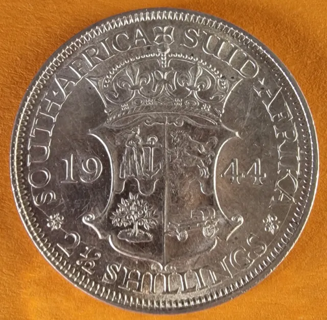 Südafrika Münze Silber 2 1/2 Shilling 1944 König Georg VI KM30 VZ