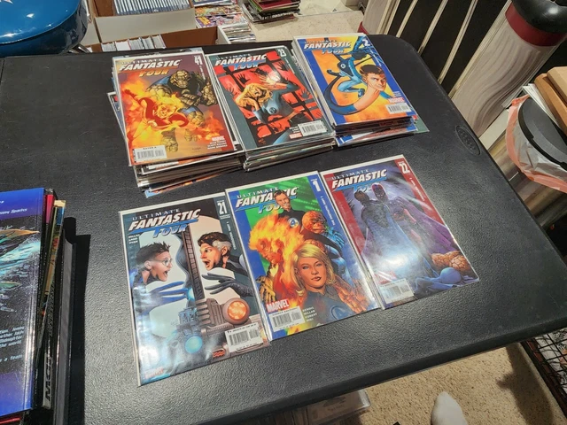 Ultimate Fantastic Four #1-60 Marvel Comic Full Run Lot