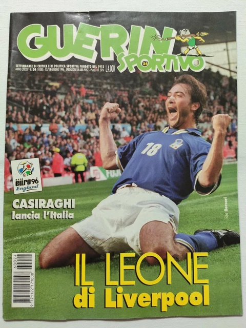 Guerin Sportivo 27-1996 – Euro 96, Victoire Allemagne, Bierhoff, Neuf