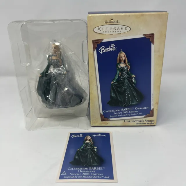 2004 Hallmark Keepsake Celebration Barbie Ornament Special Edition 5th In Series