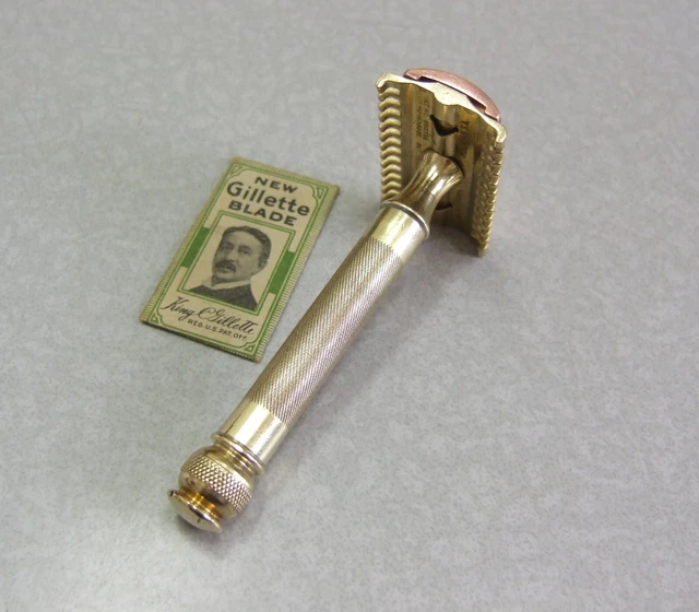 Vintage 1930'S Gillette Goodwill Double Edge Safety Razor - Clean 4