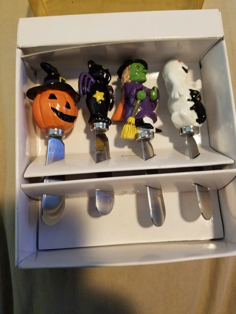 Esparcidores de queso con mantequilla de Halloween - cresta de jardín usada