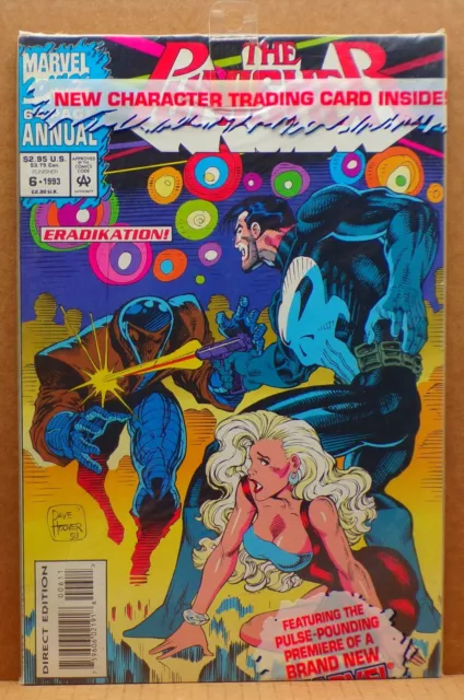 Punisher Annual #6 -in original unopened poly bag --1993--