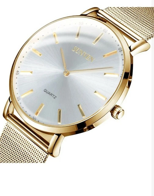OROLOGIO DA UOMO SUNVEN Impermeabile Sportivo Resistente all acqua