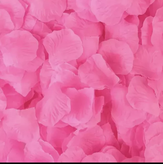 300 Petali Di Rosa Finti Artificiali Rosa Addobbi Decorazioni Decoupage Sposi