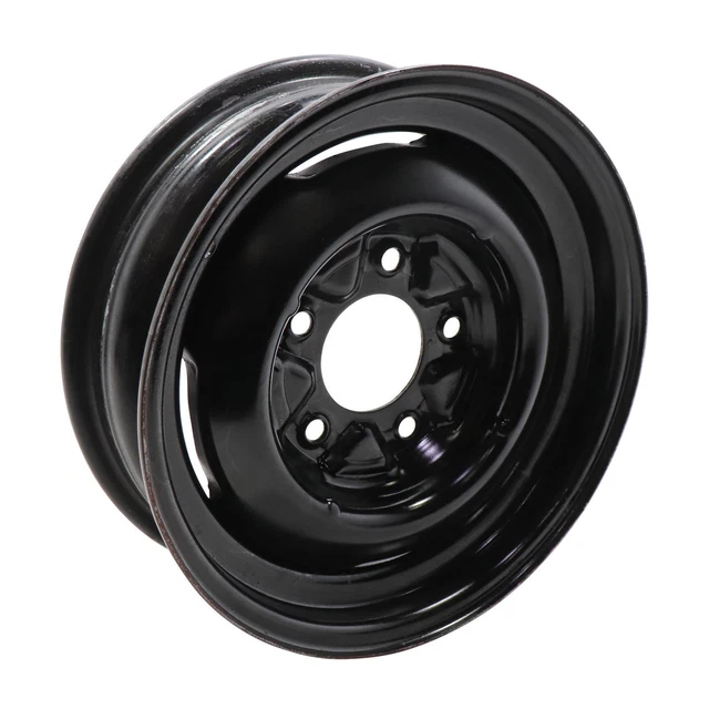 Speedway Vintage 15x5 Plain Steel Wheel, 5 on 5.5, 3 Inch BS Speedway Vintage 15x5 Plain Steel Wheel, 5 on 5.5, 3 Inch BS