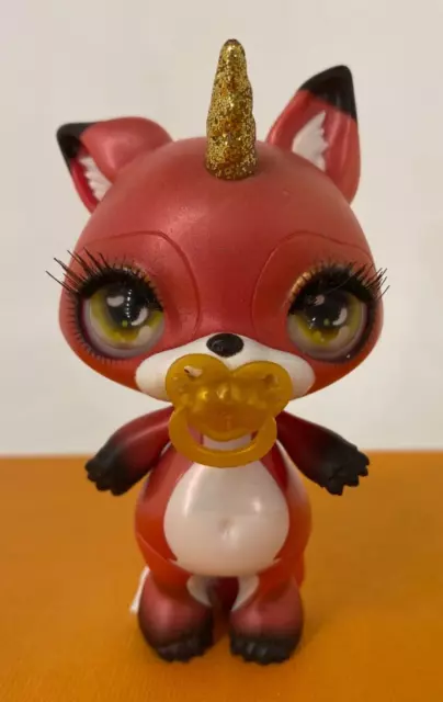 MGA ❤ Poopsie Sparkly Critters ❤ Red Cinnamon Fox - Glitter Doll / Action Figure