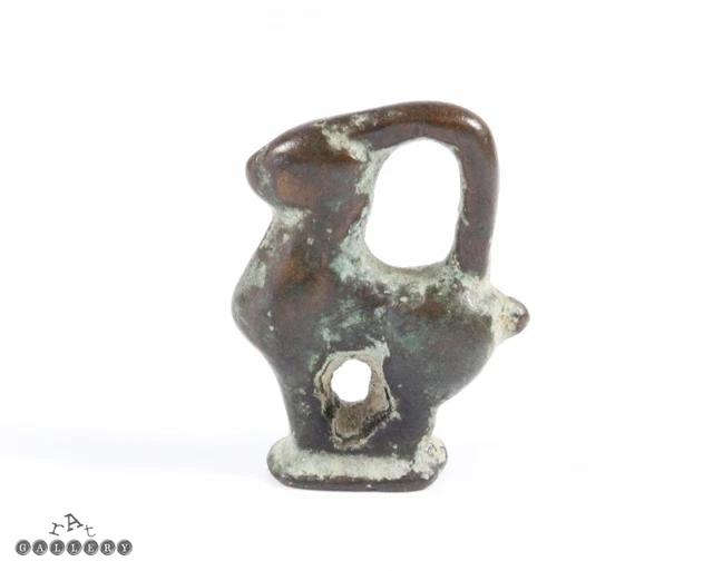 Early Burmese / East Asian Bronze Lion Opium Weight 40g