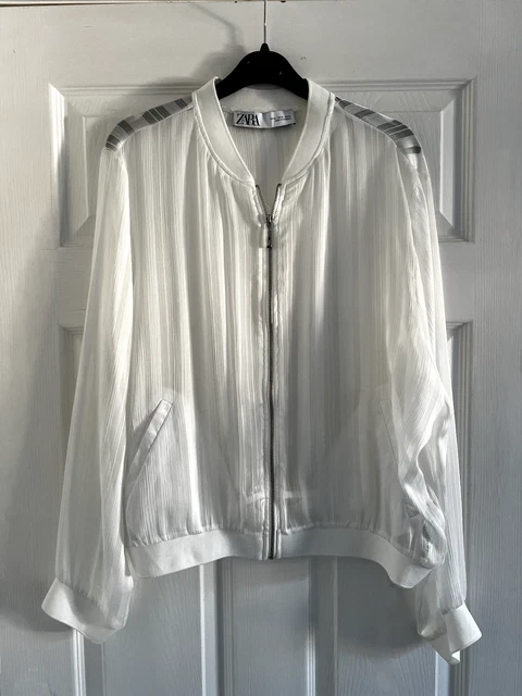 Zara mesh best sale jacket