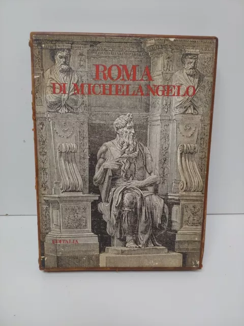 Roma di Michelangelo Rivosecchi 1980 Editalia - Cofanetto tiratura limitata