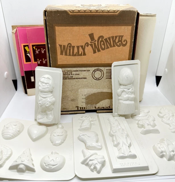 WILLY WONKA CHOCOLATE Candy Factory Kit Quaker Oats Promo w/Box Vintage