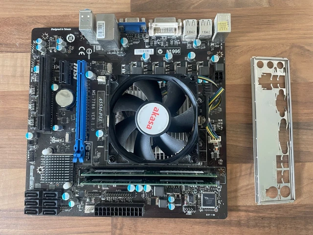 MSI MS-7786 (A55M-P33) Ver 1.0 Motherboard With Amd 2.5Ghz Cpu & 8Gb ...