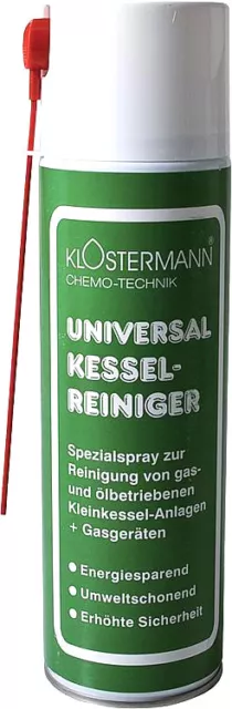 Universal Kesselreiniger Spray Heizung Klostermann Reiniger Heizkessel 26,08€/l