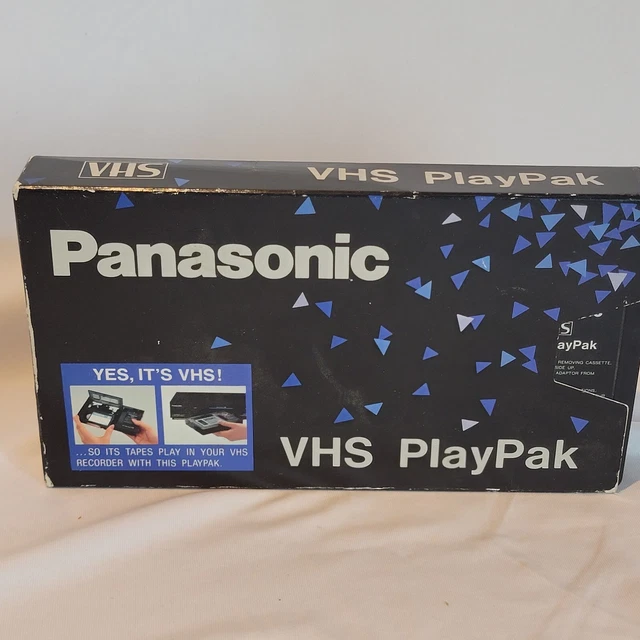 PANASONIC VHS PLAYPAK VHSC to VHS Motorized Converter Adapter VYMS0068