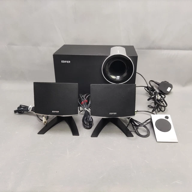 WORKING - EDIFIER M1380 2.1 Multimedia Speaker System - Black £23.99 ...