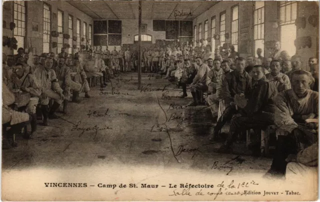 CPA AK Vincennes Camp de St.Maur, Le Refectoire FRANCE (1283118)