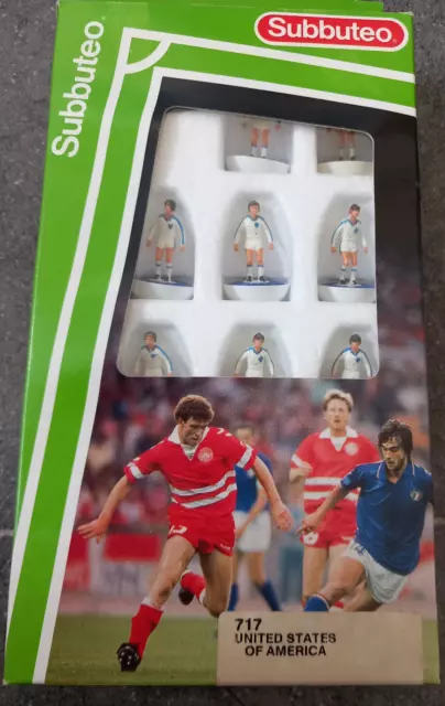 Subbuteo LW Team 717 - United States of America (USA). Complete and boxed