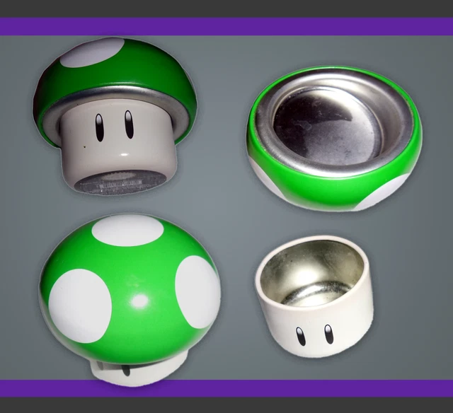 NINTENDO SUPER MARIO Bros New Green 1UP Mushroom Apple Sours Candy 2