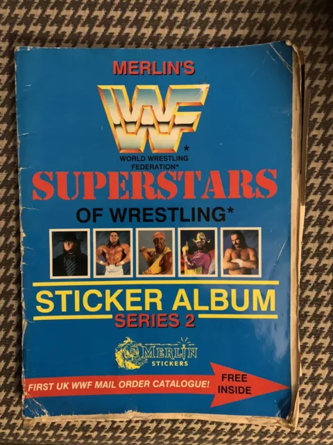 WWF Superstars of Wrestling Series 2 Sticker Album  1991 Merlin Missing Stickers