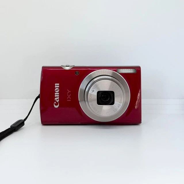 【美品】Canon IXY 180　レッド Canon IXY 180 PowerShot ELPH 180 Red 20MP Digital Camera
