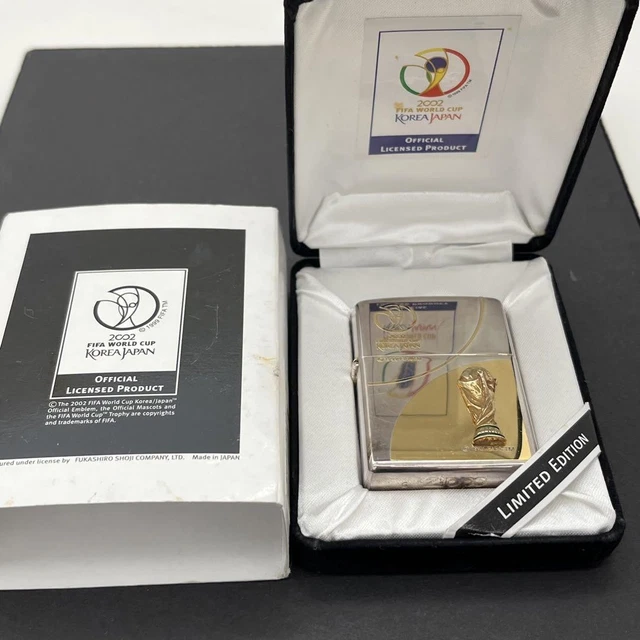 RARE ZIPPO LIGHTER Korea Japan 2002 World Cup commemorative