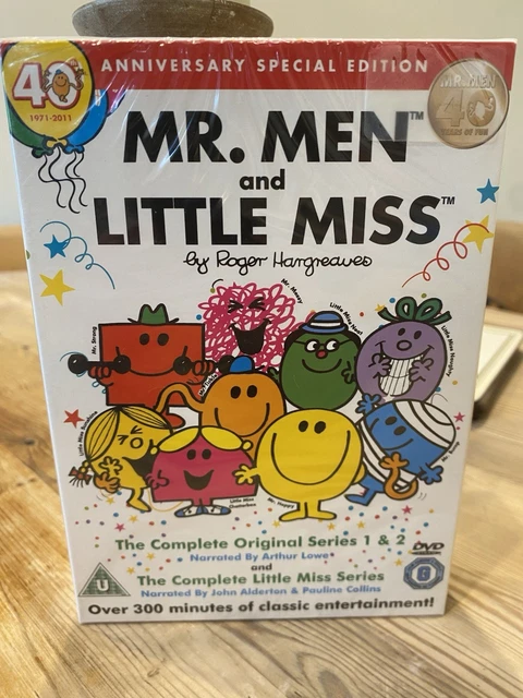 MR MEN Mr Men Complete Original Series 1 And 2 DVD Boxset Brand New MR MEN Mr Men Complete Original Series 1 And 2 DVD Boxset Brand New
