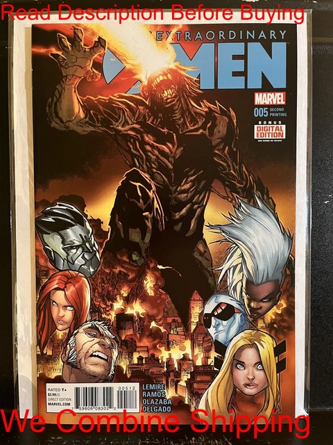 BARGAIN BOOKS ($5 MIN PURCHASE) Extraordinary X-Men #5 2nd Print - Combine Ship