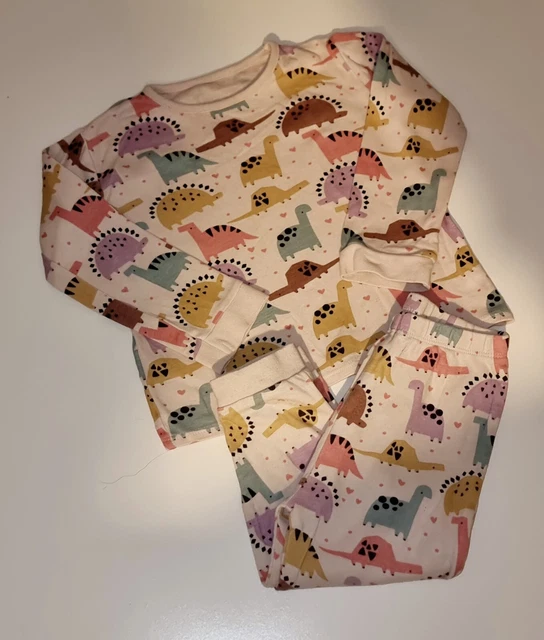 #42 Bundle Of Baby Girls Pjs Bodysuits & Vests Age 18-24 Months 5