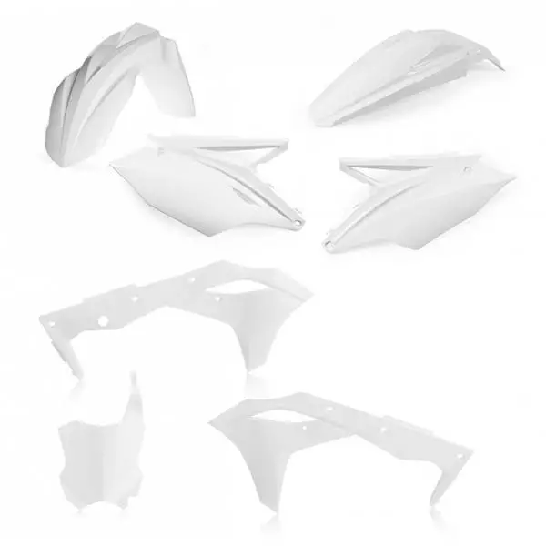 kit plastiche Ufo Kawasaki Kxf 250 2017 2018 2019 2020 bianco