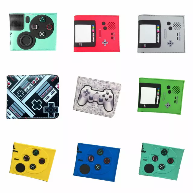Hot Games Purse Anime Cartoon Playstation Bifold Wallets Boys Girls Wallet Gift