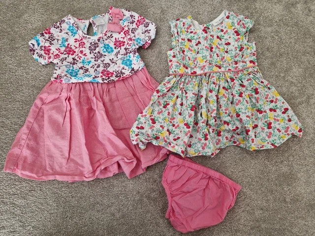 Pacchetto abiti estivi primavera bambine 0-3 mesi OTTIMO COND  NEXT mini club